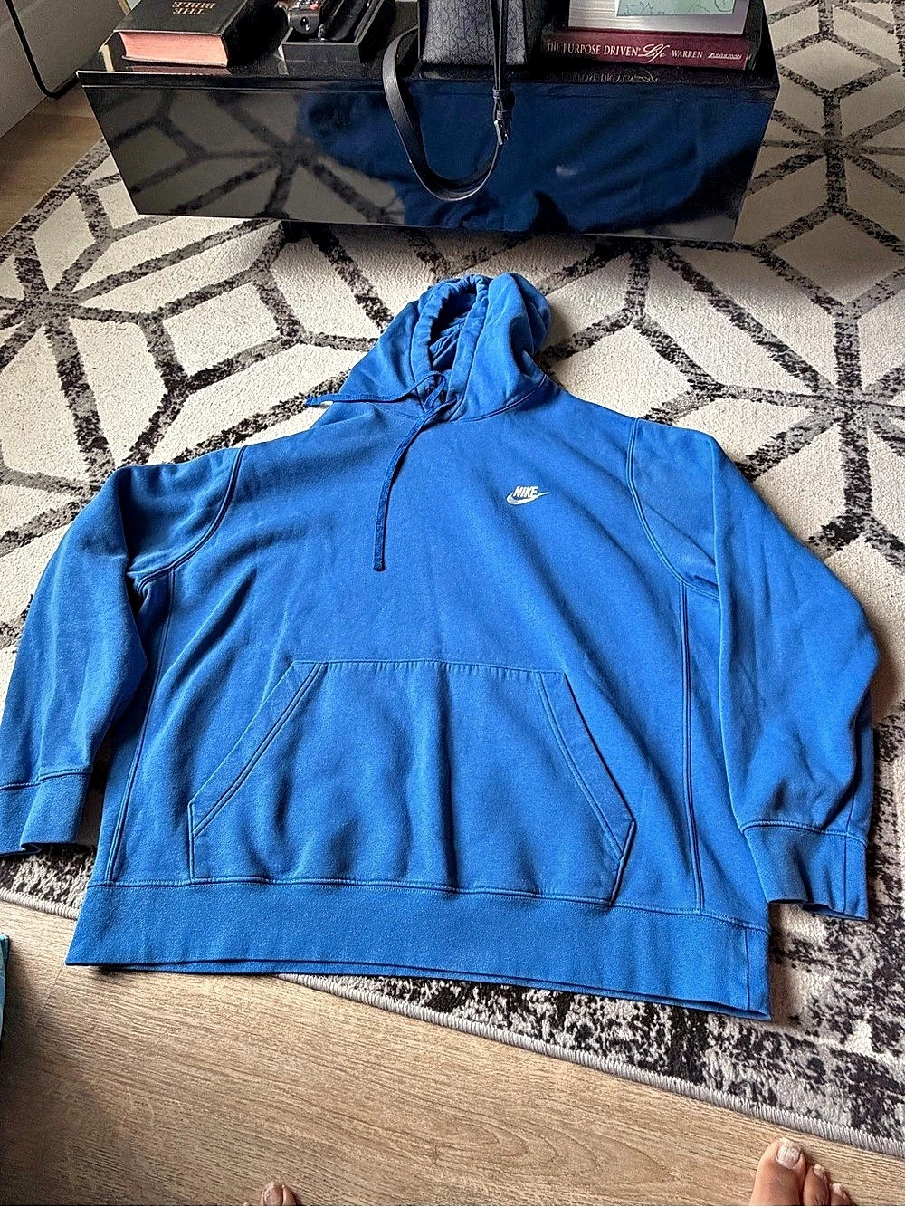 Nike Men's Blue Hoodie XXL